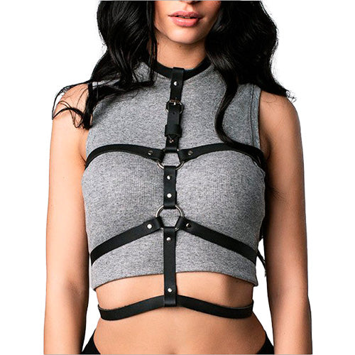 Arnés Fetish Vinipiel H0021 – Harness Sensual para Juegos de Rol