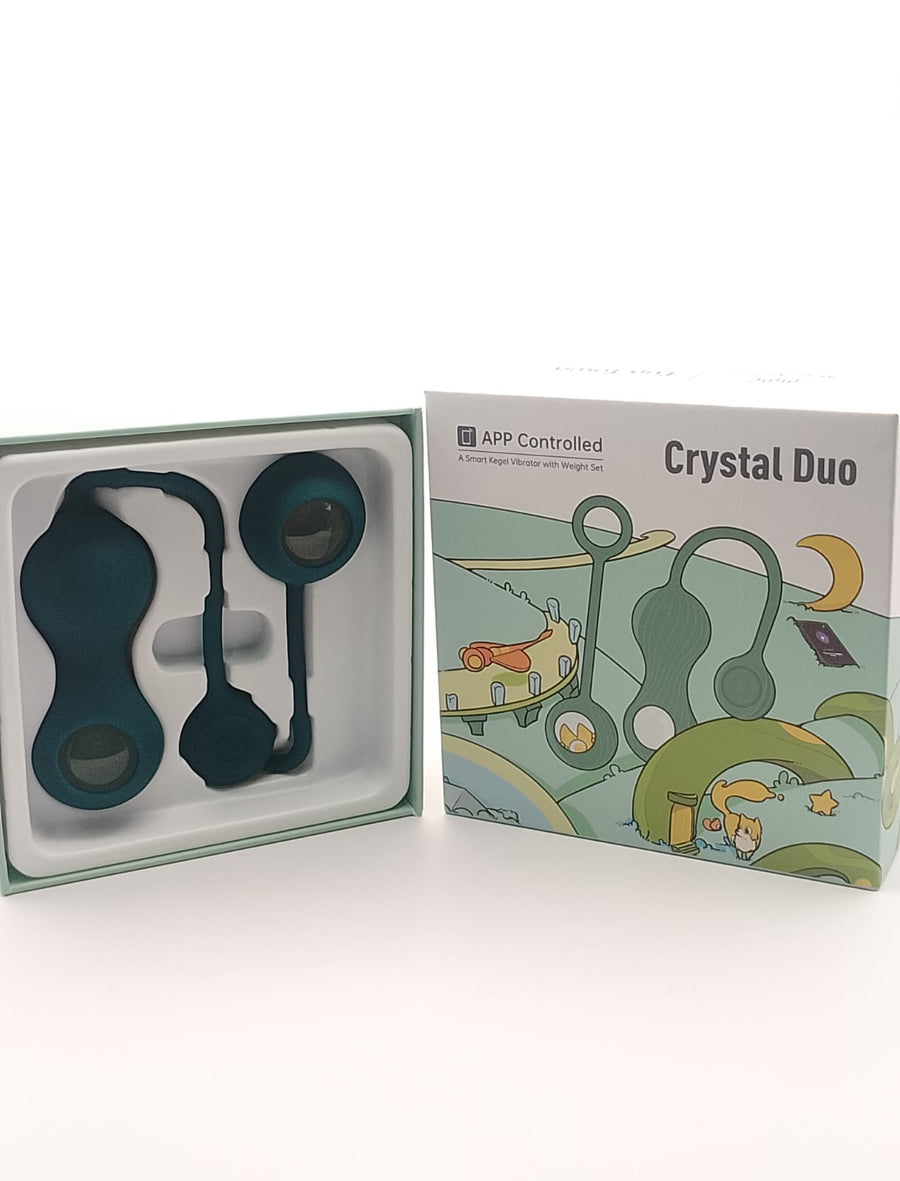 Magic Motion Funtown Crystal Duo App - Vibrador Doble Controlado por App