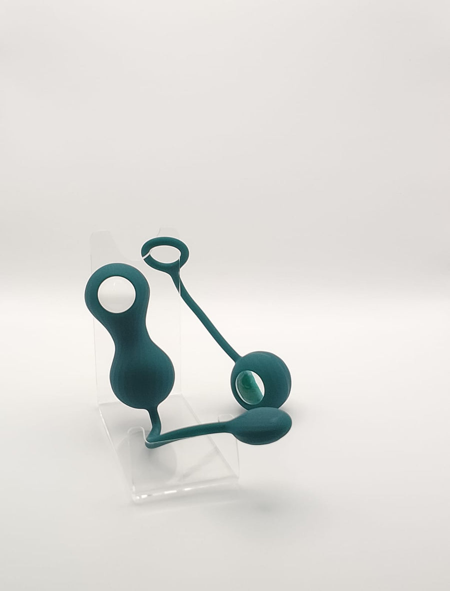 Magic Motion Funtown Crystal Duo App - Vibrador Doble Controlado por App