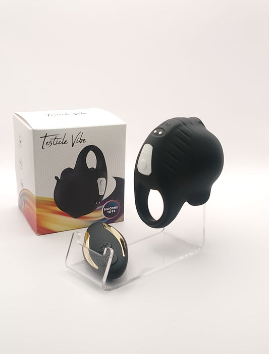 Anillo con estimulador para testiculos de silicón USB