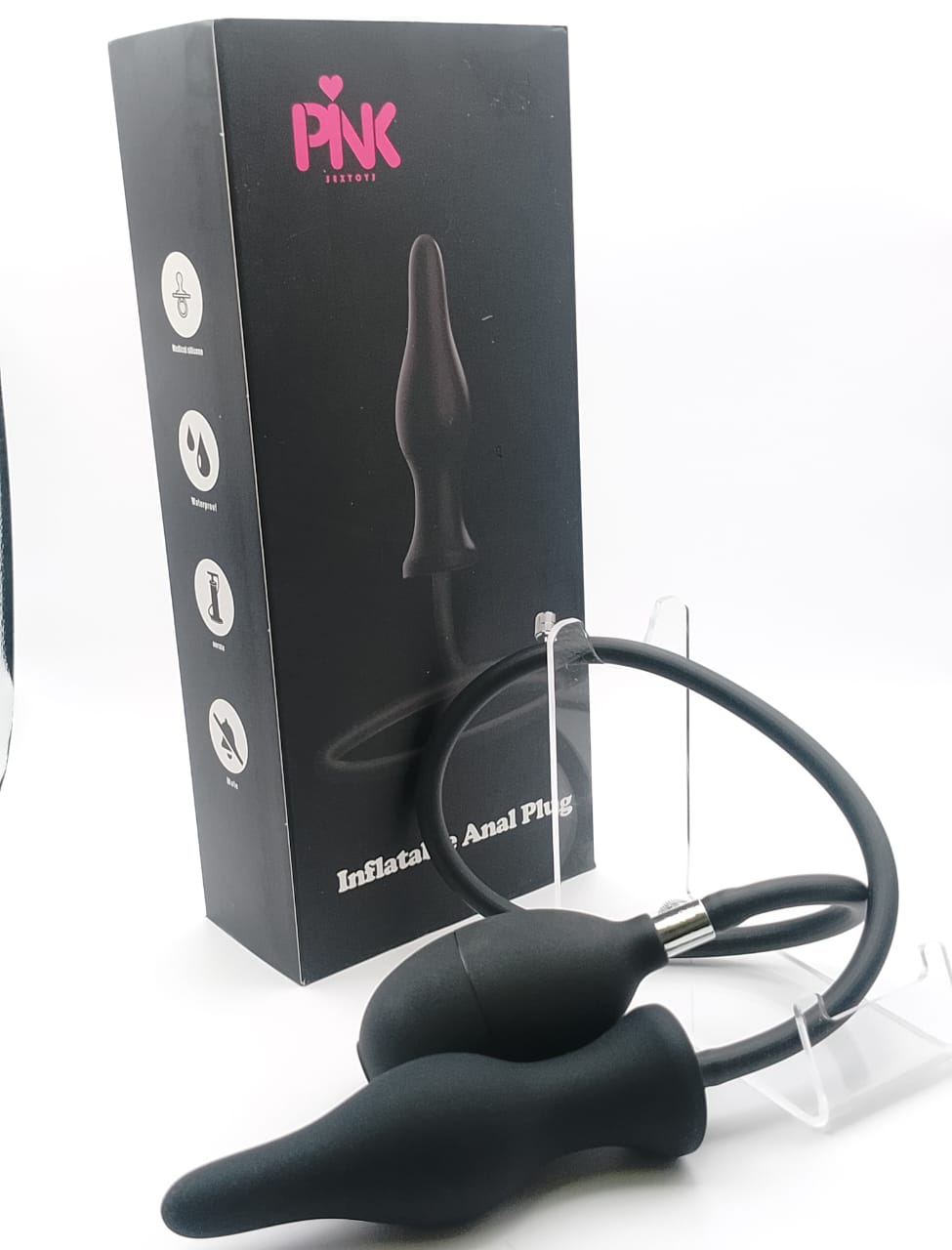 PNK SEXTOY INFLATABLE ANAL PLUG #3