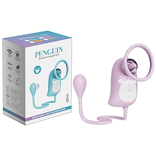 Penguin 2 en 1 Succionador y huevito 7 funciones