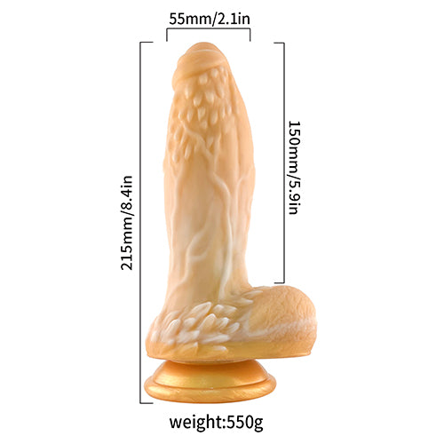Liquid Silicon Dildo Dragon Flesh - vista 5