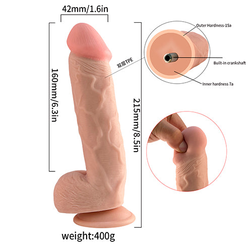 Ultra Real Vertebrate Dildo - vista 3