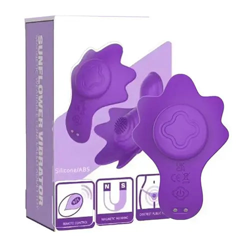 Vibrador Sunflower — 9 Modos de Vibración & Control Remoto