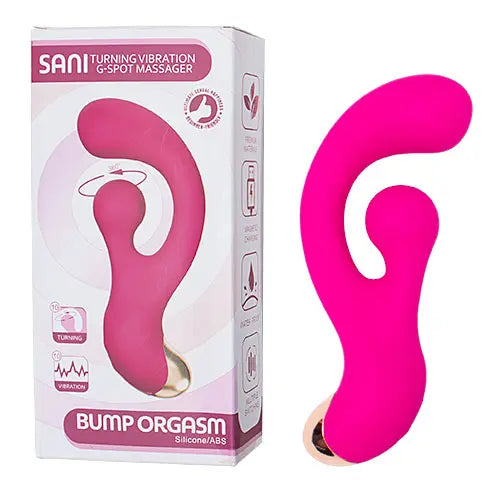 Vibrador Sani – 10 Modos Vibración + Rotación 360° Estimulador de Clítoris