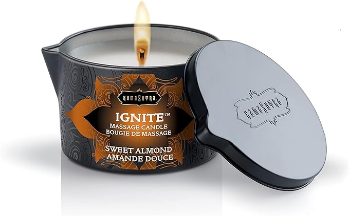 Vela para masaje Ignite 170g Almond