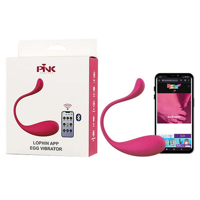 Vibrador Lophin con App y Control Remoto – Silicona Líquida, 9 Modos