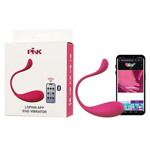 Vibrador Lophin con App y Control Remoto – Silicona Líquida, 9 Modos