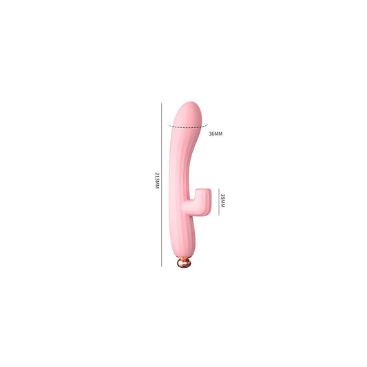 Vibrador + Succionador 21cm
