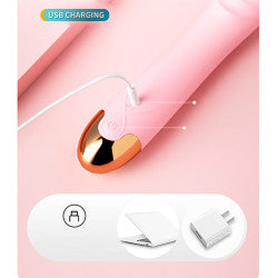 Vibrador Giratorio 10 Funciones - Estimulación Rotatoria Intensa