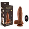 Liquid Silicon Dildo Dragon Brown