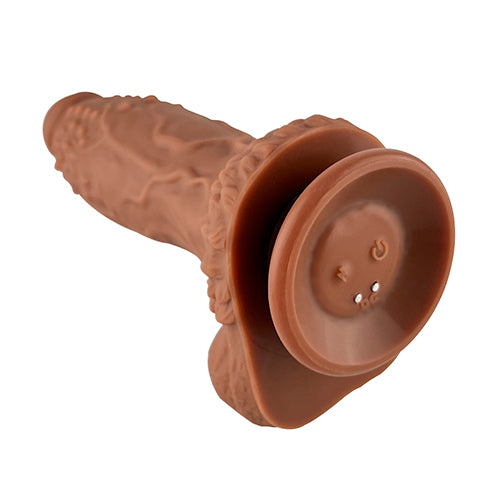 Liquid Silicon Dildo Dragon Brown - vista 3