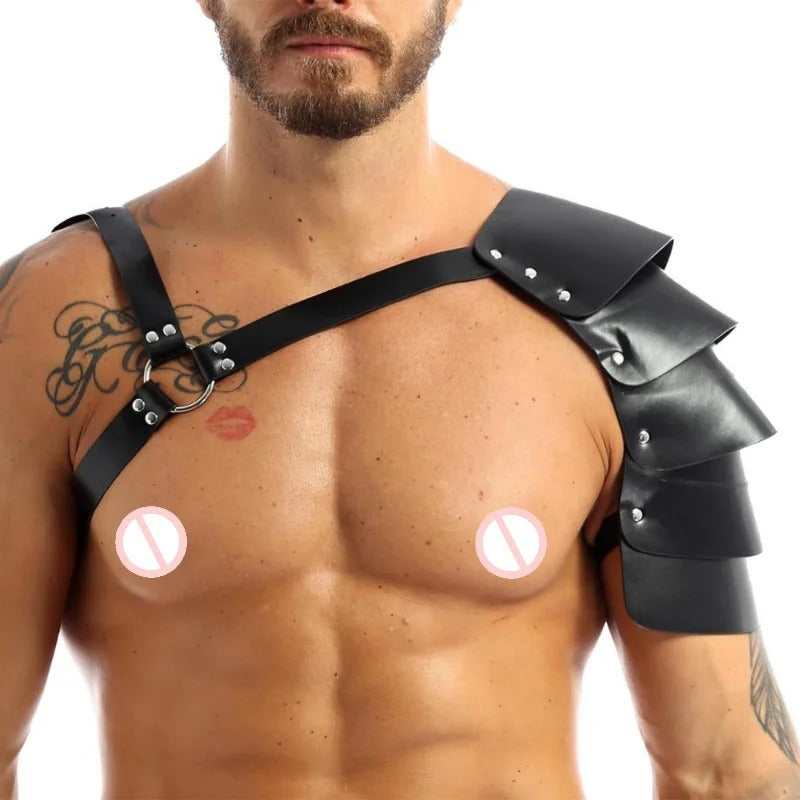 Arnés gladiador vinipiel