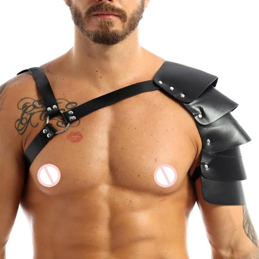 Arnés gladiador vinipiel