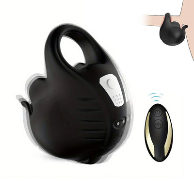 Anillo Vibrador con Estimulador de Testículos – Silicón USB