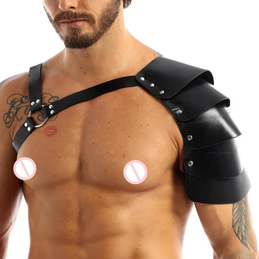 Arnés gladiador vinipiel