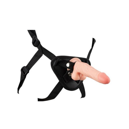 Dildo + arnes 19.56.5cm
