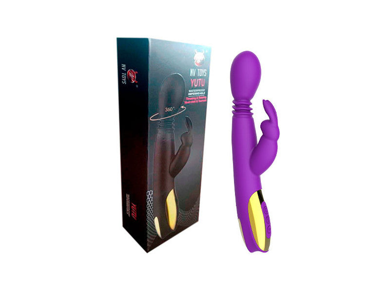 Nv Toys Multiorgásmico Silicón Térmico Negro - Efecto Calor