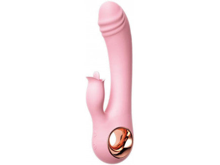 Multiorgasmico de silicon de lengua