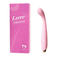 Vibrador Love – Silicona Flexible, 10 Frecuencias y Recargable USB